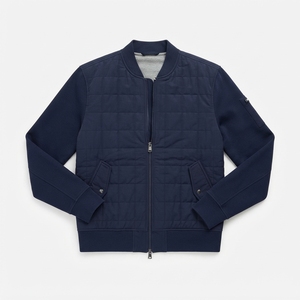 Chaqueta Bomber Acolchada para Hombre al por Mayor, Cierre de Cremallera, Cuello Alto, Bolsillos, Estilo Casual, Ropa de Otoño, Chaqueta de la Mejor Calidad - Product Image 2