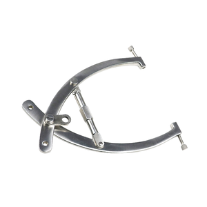 Pinzas de tracción quirúrgicas para cráneo, de acero en forma de U, manuales, de alta calidad, grado A+, instrumentos ortopédicos y neuroquirúrgicos - Product Image 1