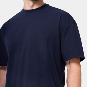 Custom Made Oversized Boxy Fit Tshirt Men's Cotton Drop Shoulder Streetwear Luxury Quality Plain Heavyweight Graphic Tshirt - Product Image 5