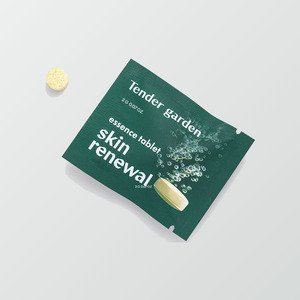 Cuidado de la Piel Coreano al por Mayor: Suero Dual Boost PDRN para Renovación Cutánea Tender Garden y Suero en Tabletas con Exosomas - Product Image 1
