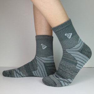 Calcetines Deportivos Acolchados Antideslizantes, Calcetines Atléticos que Absorben la Humedad para Bádminton, Tenis, Squash y Entrenamiento - Product Image 5