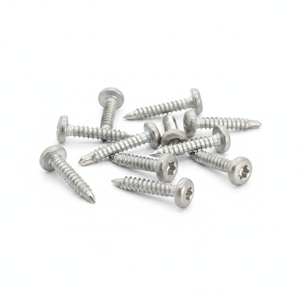 PDC Pan Head Stainless Steel (304/316/410) Self-Drilling <b>Screws</b> Class 8 Grade Natural Finish Metric Inch Phillips Drive Standard - Product Image 1