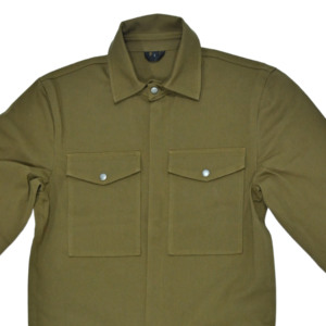 Combinaison de travail personnalisée en coton olive pour mécanicien, kaki, à manches longues, pour atelier, vêtement de protection pour homme, combinaison de sécurité - Product Image 3