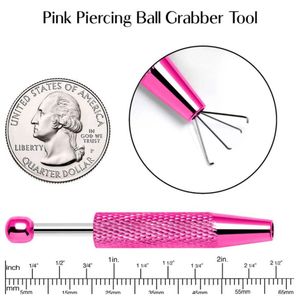 Pince à boules métalliques pour perçage, longueur 2,48 pouces, outil de haute qualité pour la fabrication de bijoux et de boucles d'oreilles - Product Image 2