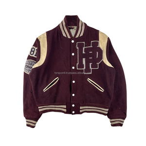 Chaqueta de bombardero de vuelo MA1 con logotipo personalizado de alta calidad, además de chaqueta de bombardero de algodón grueso con letras de béisbol para hombres - Product Image 3