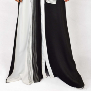 Robe Abaya pour femmes musulmanes, taille plus, 100% polyester, col rond, vêtements islamiques de haute qualité, nouvelle mode - Product Image 5