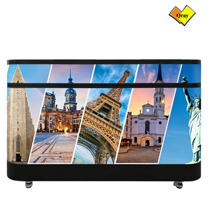 <span class=keywords><strong>Table</strong></span> <span class=keywords><strong>de</strong></span> présentation Qray personnalisée avec écran LED P2.5, luminosité <span class=keywords><strong>de</strong></span> 1000 cd et HDR 1000:<span class=keywords><strong>1</strong></span> pour la publicité et l'utilisation DJ - Product Image 1