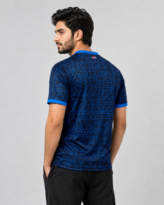 T-shirts de sublimation pour hommes en polyester-coton de haute qualité, à manches courtes, design décontracté d'été, différentes tailles disponibles - Product Image 2