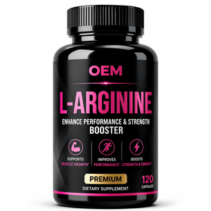 Capsules d'Arginine Naturelle, Soutien à l'Oxyde Nitrique, Endurance, Énergie, Nutrition Sportive, Complément Alimentaire, OEM, Marque Privée - Product Image 1