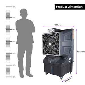 <b>Air</b> <b>cooler</b> for shop GLOSTER 100 LTR <b>AIR</b> <b>COOLER</b> (ALU) with Strong Airflow for Tents Outdoor Parties & Commercial Use - Product Image 2