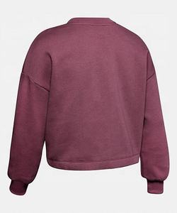 เสื้อสเวตเชิ้ตผู้หญิง คอกลม แขนยาว ทรงโอเวอร์ไซส์ ผ้าถัก สีพื้น สำหรับฤดูหนาว ระบายอากาศได้ดี เป็นมิตรกับสิ่งแวดล้อม บุซับใน 100% - Product Image 4