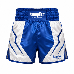 Shorts de boxe pour hommes, logo personnalisé, tissu premium, ceinture élastique et style moderne pour les équipes de boxe - Product Image 1