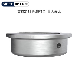 304 Stainless Steel Concealed Drawer <b>Handle</b> Thickened Round Embedded Hidden <b>Door</b> Knob for Household Furniture with Hand Buckle - Product Image 2