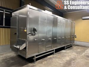 อุโมงค์แช่แข็งอุตสาหกรรมพร้อมมอเตอร์ |   การแปรรูปแบบ IQF 380V 180kW กำลังการผลิต 4000 กก./ชม. - Product Image 3