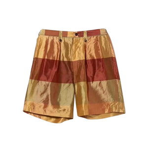 Ensemble coupe-vent vintage pour homme, réfléchissant et néon, veste et short deux pièces avec logo personnalisé - Product Image 5