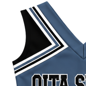 Haut de cheerleading sans manches en V pour femmes et filles, idéal pour la danse, les équipes de performance et les compétitions sportives - Product Image 3