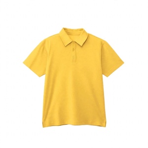 Plain Yellow Polo Shirt Short Sleeve Cotton Casual Men Wear Summer Breathable Golf <b>Top</b> Custom Logo Wholesale Apparel Manufacture - Product Image 1