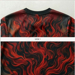 T-shirt de sport pour homme en polyester à sublimation, séchage rapide, manches courtes, impression intégrale personnalisée, respirant, Process Impex - Product Image 4