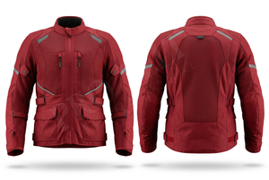 Trendy Whole Sale Textile Motorbike <b>Jacket</b> with Mesh Design Reflective Strips Protective Gear Breathable Riding <b>Jacket</b> for <b>Biker</b> - Product Image 5