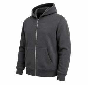 Custom <b>Mens</b> <b>Zip</b> <b>Up</b> Hoodie <b>Fleece</b> Sweatshirt Long Sleeve Drawstring Hood Front Pockets Casual Sportswear Streetwear Winter Wears - Product Image 4