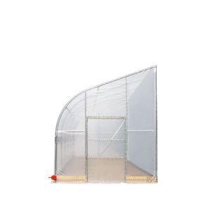 10FT X 30FT Stable Lean <b>Greenhouse</b> for Grow Tent 6.0 0.5FT Sidewall Made 6 Mil Clear EVA <b>Plastic</b> Film Cold Frame Hand Crank Roll - Product Image 5