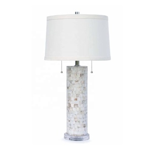 New Arrival Mother of Pearl Table <b>Lamp</b> Without <b>Shade</b> <b>Lamp</b> Electric Bedside Night Table <b>Lamp</b> Showcase Display Wedding Indoor Use - Product Image 6