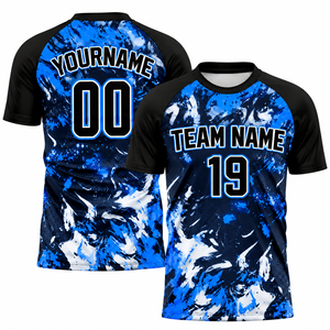Camiseta de Fútbol Sublimada con Logotipo Personalizado al por Mayor para Hombre, Manga Corta, 100% Poliéster, Transpirable, Ropa de Entrenamiento para Equipo - Product Image 4