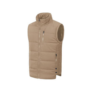 Gilet matelassé imperméable pour homme de qualité supérieure, léger, isolation en polyester/coton |   Vêtements d'extérieur d'hiver |   OEM ODM personnalisé - Product Image 4