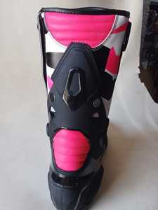 Botas de Motocicleta Personalizadas, Botas de Cuero con Impresión UV, Diseño Personalizado, Botas de Motociclista de Alto Rendimiento - Product Image 6