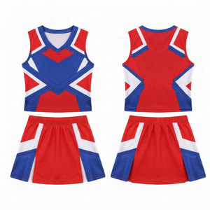 Nouveauté, uniforme de cheerleading pour enfants, écologique, couleur personnalisée, respirant, évacuant l'humidité - Product Image 1
