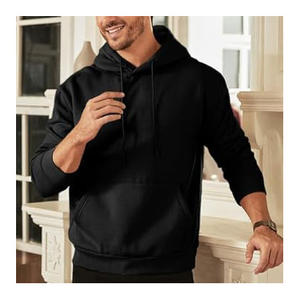 Vente chaude : Sweats à capuche unis épais personnalisables pour hommes, en molleton, pour le sport et la gym, vente en gros et prix abordable - Product Image 3