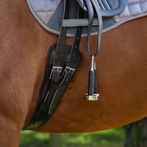 Cincha de acero ligera y transpirable para caballo, de doble elasticidad, reutilizable, para animales grandes, con motor de turbina. - Product Image 5