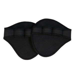 Nayab Industries Stealth Grip Neoprene 5mm Thickness Eco-Friendly Training Pads Minimalist All Black Weightlifting Grips - Product Image 2