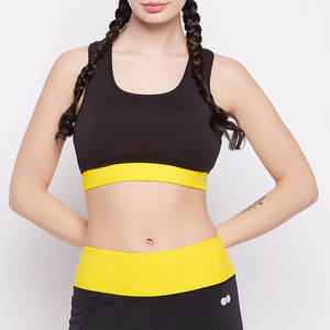 Soutien-gorge de sport pour femmes de qualité supérieure, taille plus, imprimé léopard, écologique, respirant, léger, avec logo/couleurs personnalisés - Product Image 1