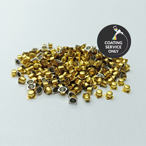 Servicio Profesional de Recubrimiento PVD en Oro Titanio para Accesorios Metálicos con Acabado de Lujo y Recubrimiento en Polvo de Alta Durabilidad - Product Image 1