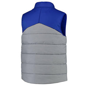 Gilet matelassé imperméable pour homme, veste sans manches printemps, gilet matelassé personnalisé avec logo, gilet utilitaire d'hiver pour homme - Product Image 2