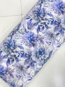 Tela de Algodón Puro con Lentejuelas y Estampado Digital, 44 Pulgadas de Ancho, Ligera, Transpirable, Material para Vestidos Étnicos - Product Image 3