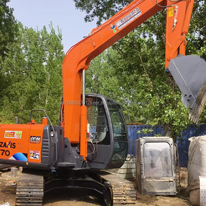 Mini-excavatrice sur chenilles Hitachi ZX70 de 7 tonnes, moteur et pompe Isuzu/Yanmar d'occasion, modèle 2018-2022, testée et inspectée, origine Japon - Product Image 6