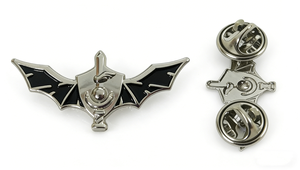 Badge en métal personnalisé style Dragon ailé, moulé sous pression, sans nickel, avec attache épingle de sûreté, fait main, tendance - Product Image 5