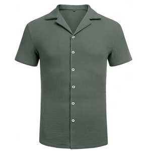 Camiseta Polo para Hombre, Elástica, Manga Corta, Cuello Casual, para Verano, Deportes al Aire Libre, Uso Diario, Color Granate, Suave y Elegante - Product Image 4