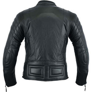 <b>SMART</b> SHINE ENTERPRISES <b>Men</b> Premium Genuine Leather <b>Jacket</b> Soft Comfortable Classic Full Zip Durable Casual Regular Fit Fashion - Product Image 5