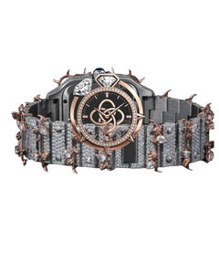 Reloj de Lujo para Hombre de Alta Calidad, Acero Inoxidable Color Oro Rosa, Bisel Cuadrado, Cristal de Zafiro, Cronógrafo, OEM, ODM - Product Image 4