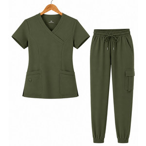 Universal Women Medical <b>Scrub</b> Set Durable Professional Uniform With Comfortable Fit And Practical Pocket Design - Product Image 1