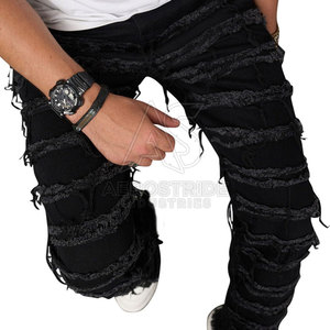 Pantalones Casuales de Corte Ajustado y Elegante, de Lona con Elasticidad Media, 100% Algodón Ecológico, de Secado Rápido, Ligeros, para Uso Diario y Urbano - Product Image 5