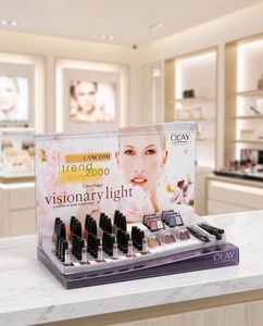 Fashionable Luxury Lipstick <b>Display</b> <b>Unit</b> | Premium Acrylic Retail Fixture with Carton Packing for for Beauty Stores - Product Image 1