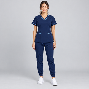 Uniformes Médicos para Mujer al por Mayor con Tela de Calidad, Opciones de Personalización de Marca y Fabricación Confiable para Proveedores Médicos - Product Image 4