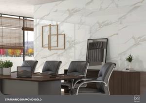 Azulejos de porcelana brillante de alta calidad, tamaño 600x1200, azulejos grandes para pisos y paredes, para interiores de villas, apartamentos y hoteles. - Product Image 2