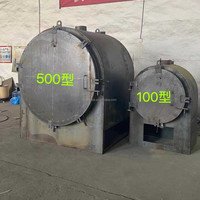 1000 machine de carbonisation de charbon de bois environnemental sciure de bois charbon actif faisant la machine four/four de carbonisation