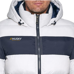 Lightweight Travel Bubble <b>Jacket</b> for Men Stand Front Foldable Design <b>Packable</b> Warmth Versatile Fit Practical Comfort - Product Image 5