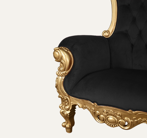 เก้าอี้บัลลังก์ไม้มะฮอกกานีคุณภาพส่งออก แข็งแรง ทนทาน เฟอร์นิเจอร์โรงแรมสุดหรูสไตล์คลาสสิก - Product Image 5